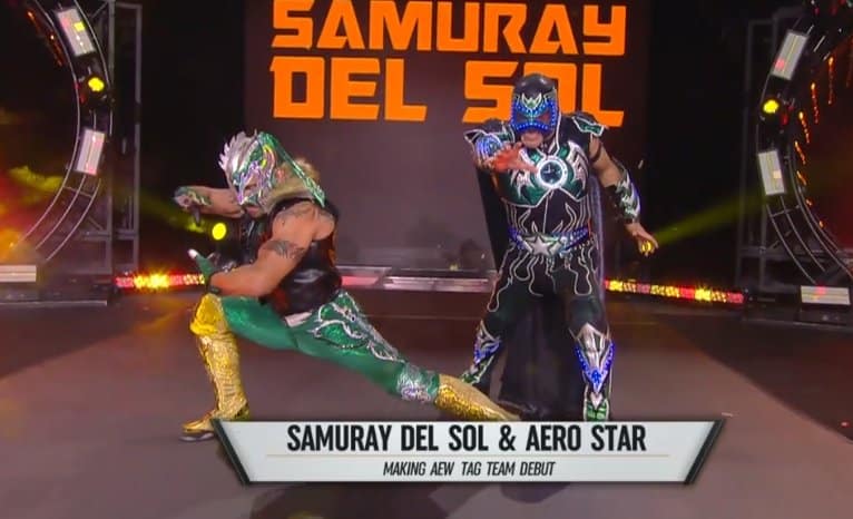 Kalisto does good lucha things